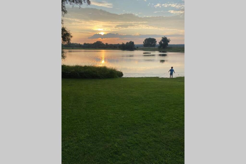 Luxus Chalet „Wasserblick“ Lathum Zewnętrze zdjęcie